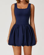 Willluxe® Athletic Tennis Dress with Built-In Bodysuit