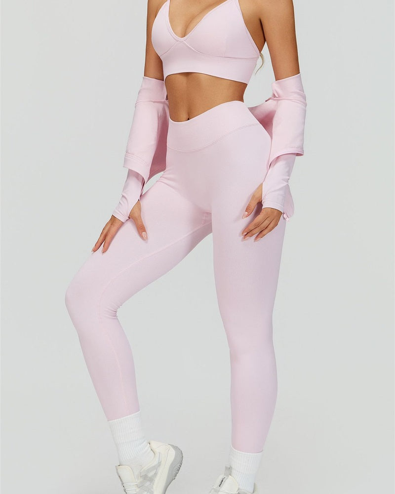 Willluxe® Seamless V-Waist Butt-Lifting Yoga Leggings