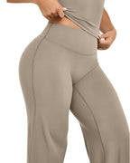 Willluxe® Breathable Ice Silk High-Waisted Straight Leg Yoga Pants