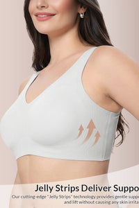 Willluxe® Lifting Wire-Free Antibacterial Jelly Bra