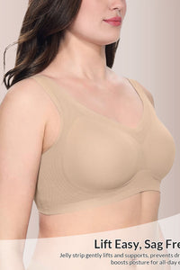 Willluxe® Lifting Wire-Free Antibacterial Jelly Bra