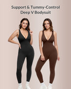 Willluxe® Lifting and Tucking Deep V-Shaped Body Shaper