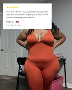 Willluxe® Lifting and Tucking Deep V-Shaped Body Shaper