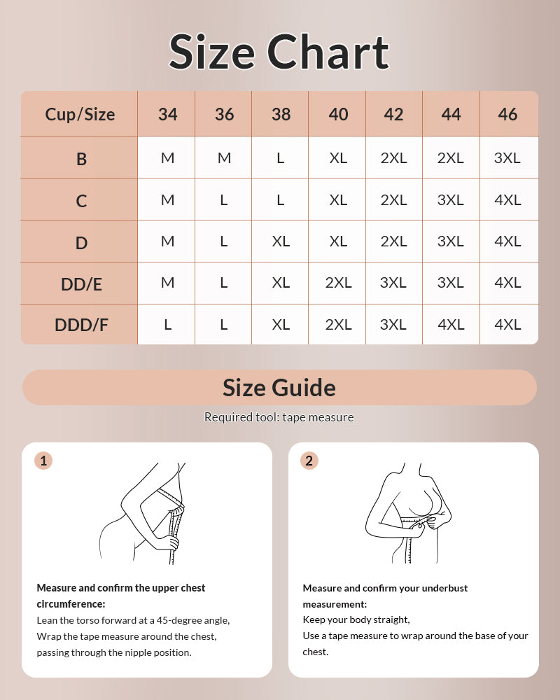 Willluxe® Deep V Wireless Lift Bra