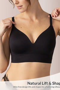 Willluxe® Deep V Wireless Lift Bra