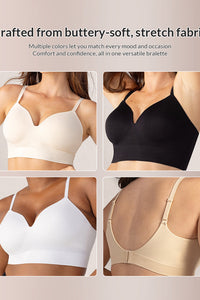 Willluxe® Deep V Wireless Lift Bra