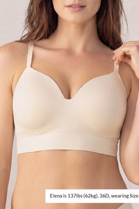 Willluxe® Deep V Wireless Lift Bra
