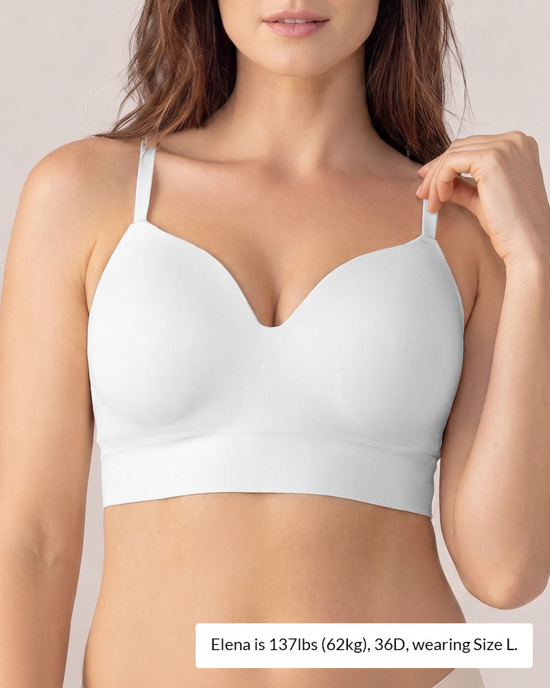 Willluxe® Deep V Wireless Lift Bra