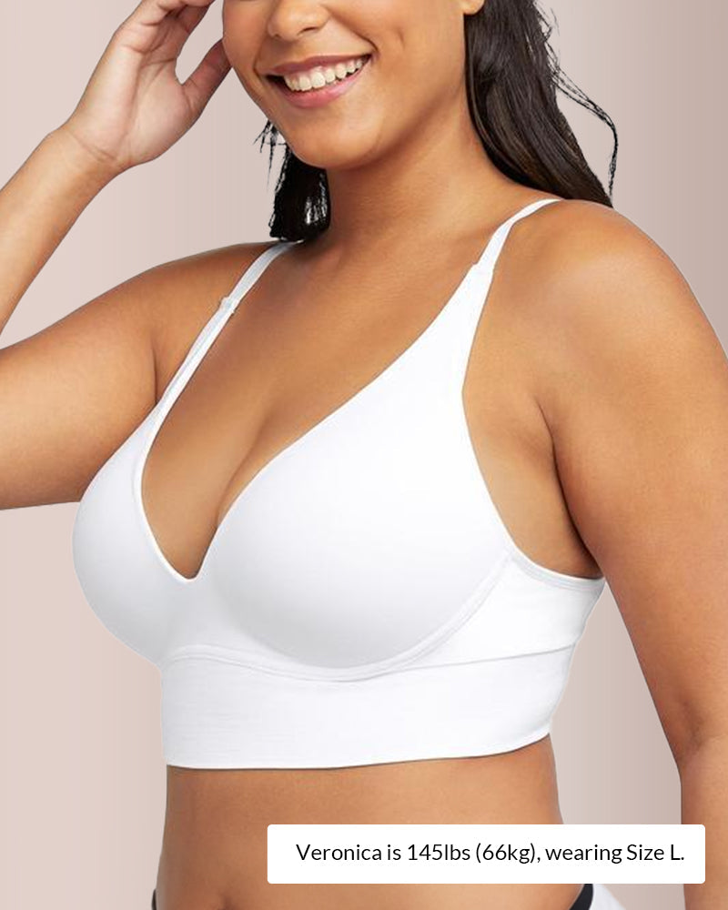 Willluxe® Deep V Wireless Lift Bra