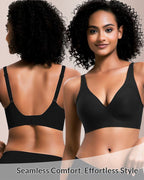 Willluxe® Deep V Lift Seamless Wireless Jelly Bra