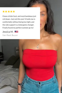 Willluxe® Wireless Padded Bandeau Bra
