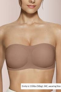 Willluxe® Wireless Padded Bandeau Bra