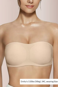 Willluxe® Wireless Padded Bandeau Bra