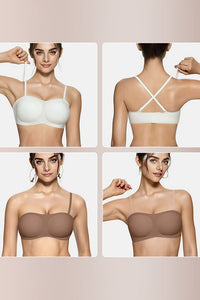 Willluxe® Wireless Padded Bandeau Bra