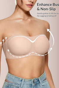 Willluxe® Wireless Padded Bandeau Bra