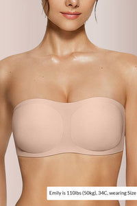 Willluxe® Wireless Padded Bandeau Bra