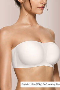 Willluxe® Wireless Padded Bandeau Bra
