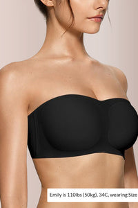 Willluxe® Wireless Padded Bandeau Bra