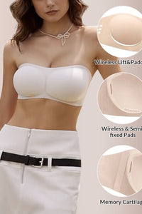 Willluxe® Wireless Padded Bandeau Bra