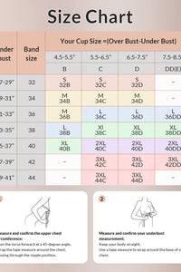 Willluxe® V-Neck Mesh Crossover Bra