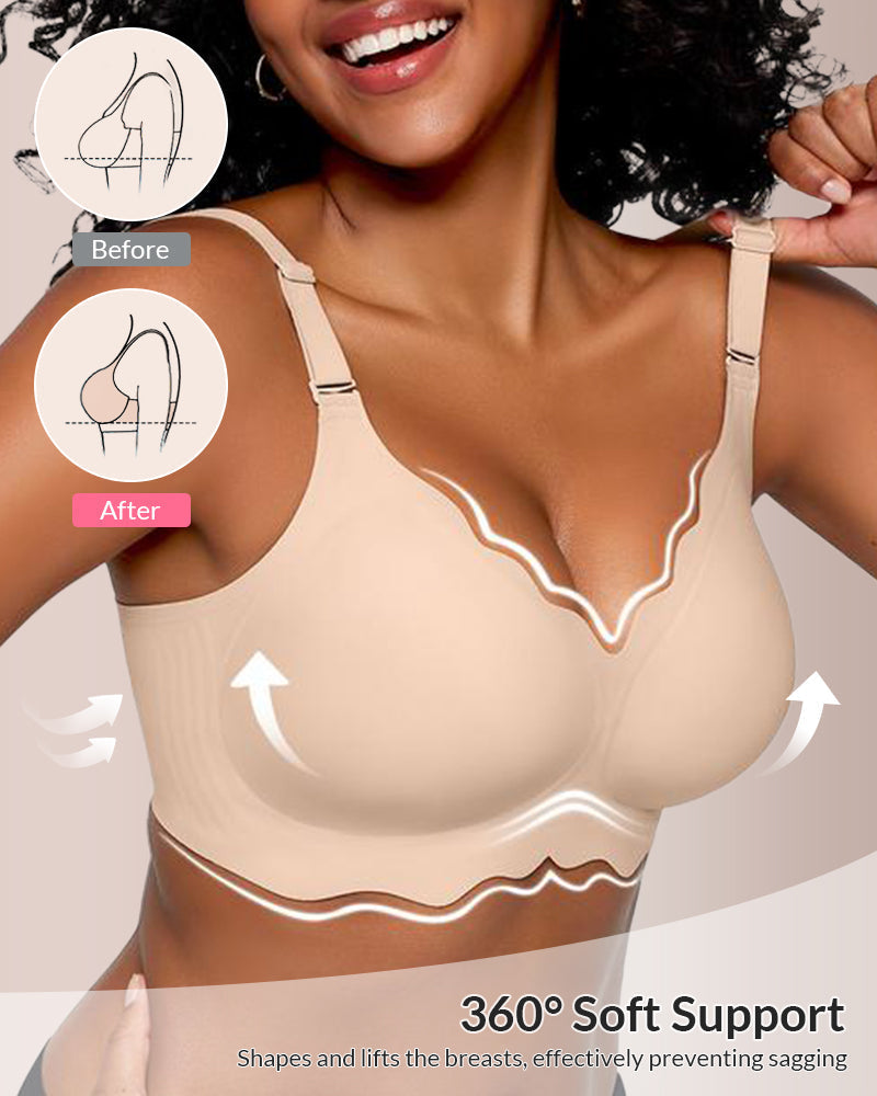 Willluxe® Scalloped Comfort Everyday Bra
