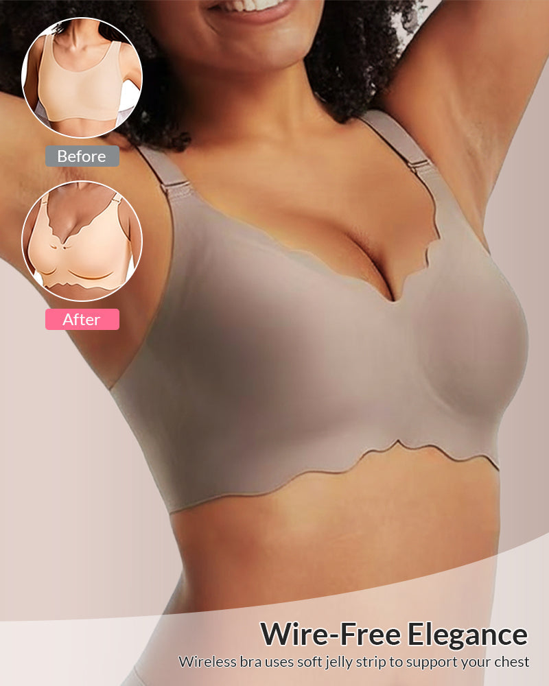 Willluxe® Scalloped Comfort Everyday Bra