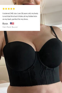 Willluxe® Low Back Strapless Bra