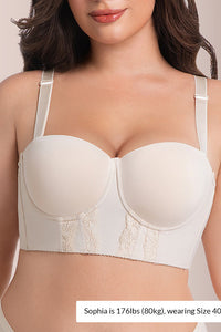 Willluxe® Low Back Strapless Bra