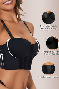 Willluxe® Low Back Strapless Bra