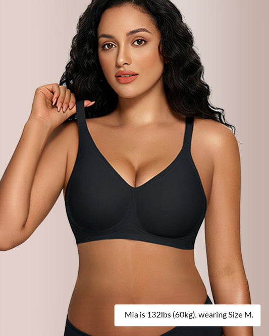 WILLLUXE® Seamless Soft Comfort Jelly Strip Wireless Bra