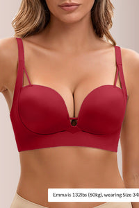 Willluxe® Wireless Add-2-Cup Push-Up Bra