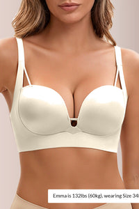 Willluxe® Wireless Add-2-Cup Push-Up Bra