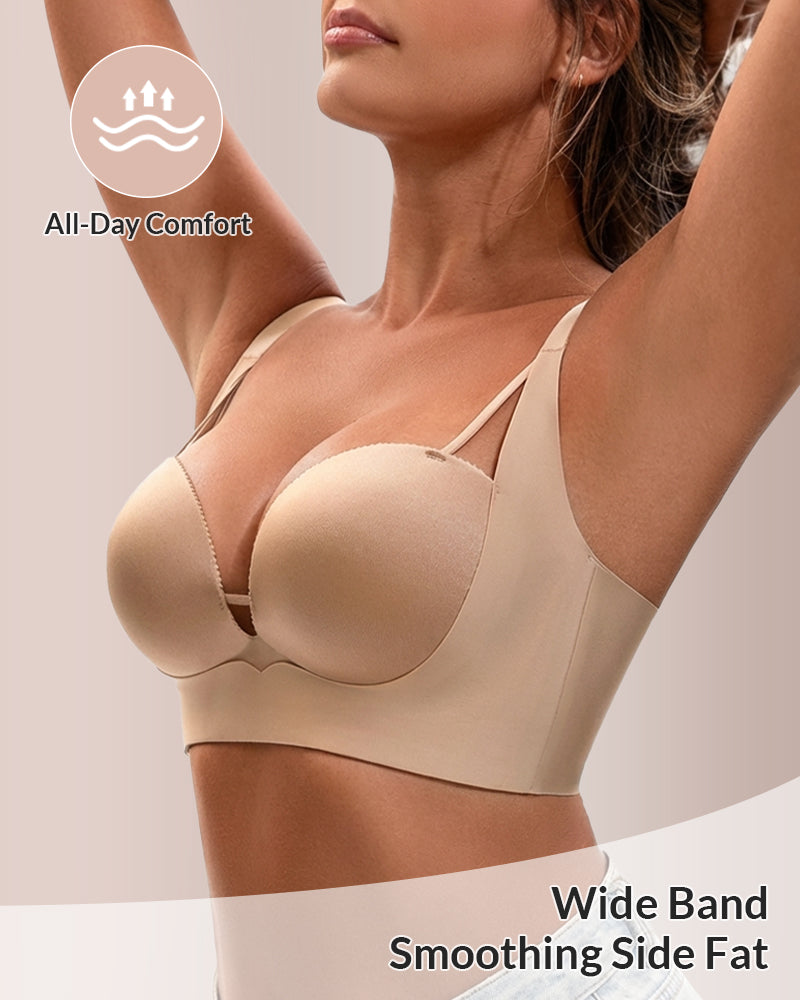 Willluxe® Wireless Add-2-Cup Push-Up Bra