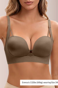 Willluxe® Wireless Add-2-Cup Push-Up Bra