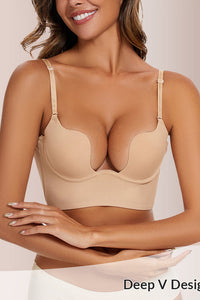 Willluxe® Low Cut U-Shaped Backless Bra