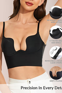 Willluxe® Low Cut U-Shaped Backless Bra