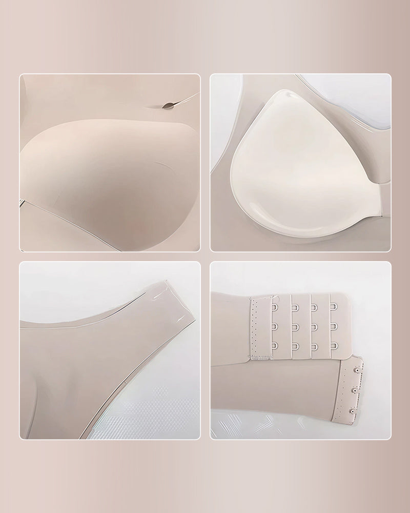 WILLLUXE® Front Closure Cross-Back Wireless Posture Bra