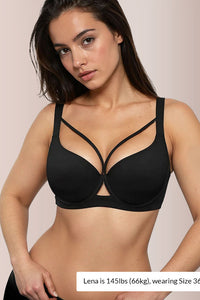 Willluxe® Plus Size Lightweight Seamless Push-Up Bra