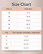 Willluxe® Plus Size Lightweight Seamless Push-Up Bra