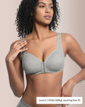 Willluxe® Easy-On Front Closure Wireless Support Bra