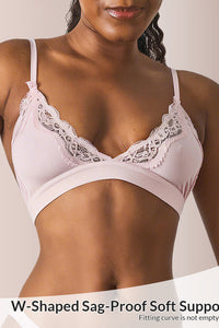 Willluxe® The Luxe Lace Comfort Bralette Bra