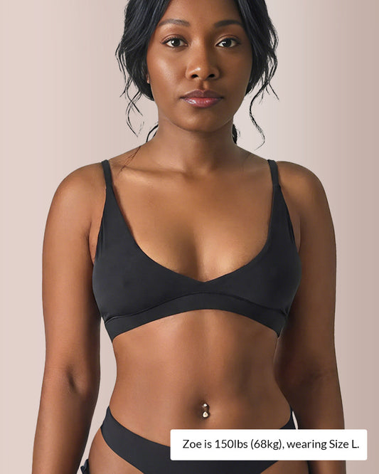 WILLLUXE® Triangle Backless Yoga Bralette