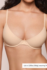 Willluxe® Fits Everybody Buttery Soft Plunge Bra
