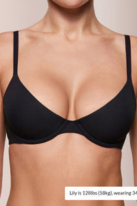 Willluxe® Fits Everybody Buttery Soft Plunge Bra