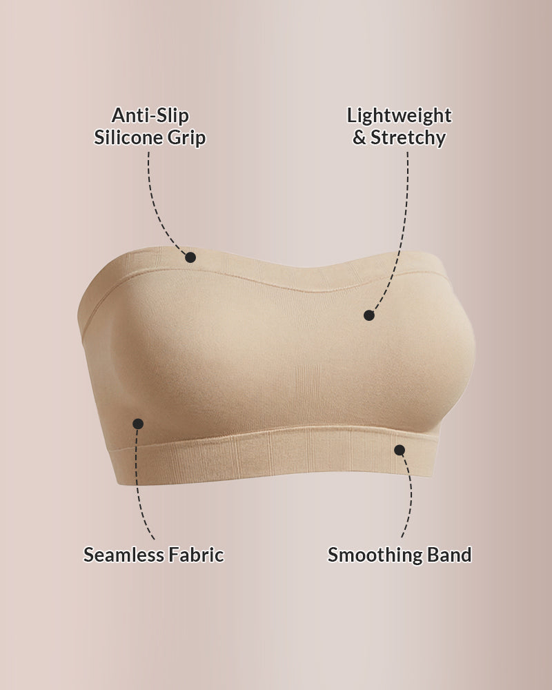 Willluxe® Seamless Bandeau Bra