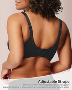 Willluxe® The Sculpt & Support Unlined Balconette Bra - Plus Size