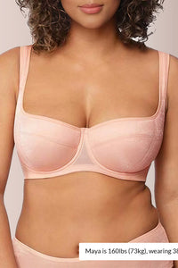 Willluxe® The Sculpt & Support Unlined Balconette Bra - Plus Size