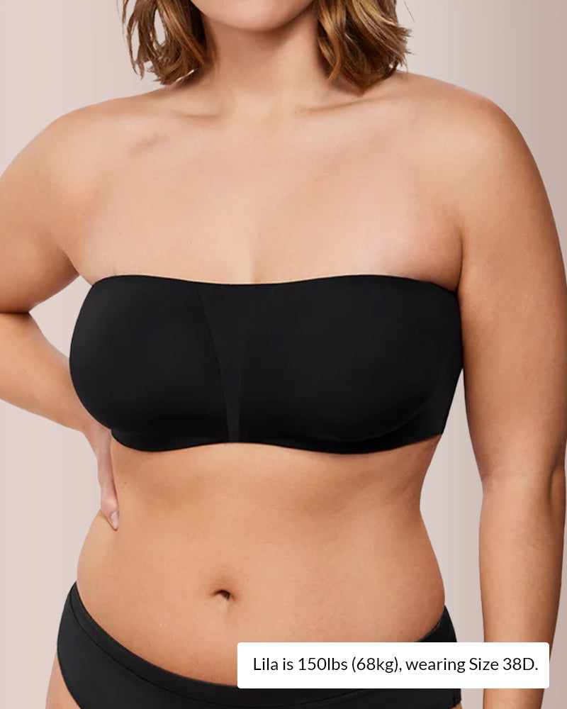 WILLLUXE®   Strapless Bra for Big Bust – Full Coverage, Plus Size