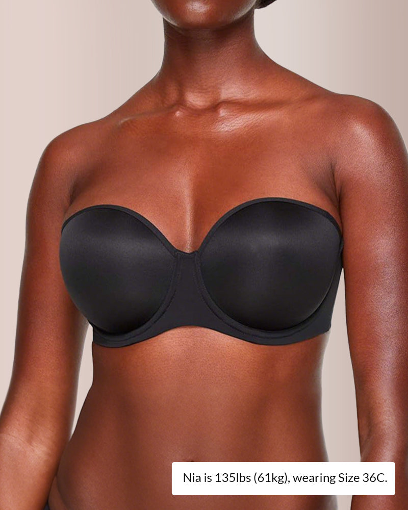 Willluxe® Classic Underwire Strapless Bra - High Support