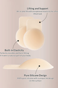 Willluxe® Your Secret Weapon for Backless Dresses: Invisible Lift Covers